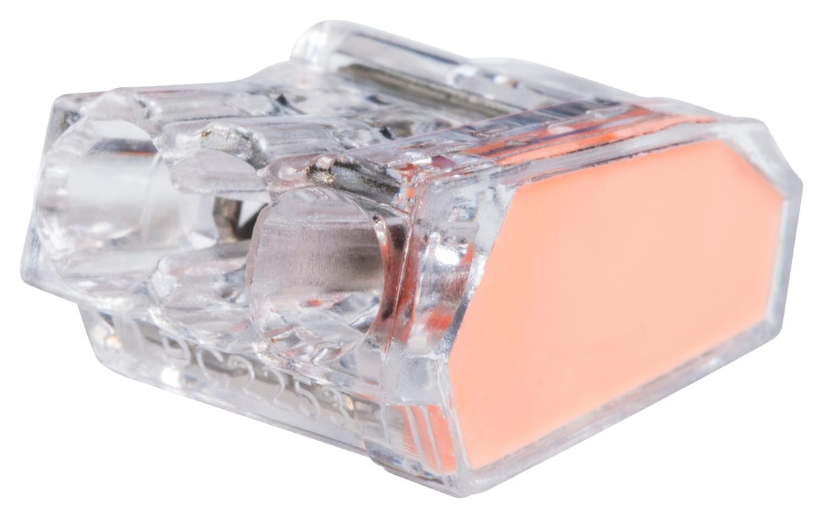 LEXMAN Szybkozłączka automatyczna elektryczna 2x0,5-2,5 mm 20 sztuk
