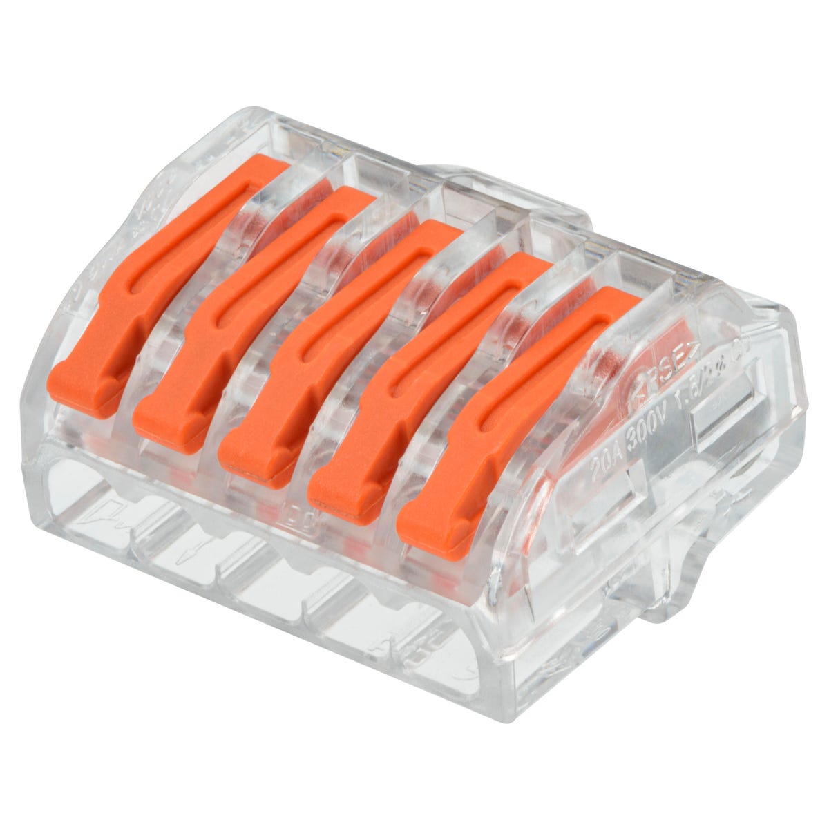 LEXMAN Szybkozłączka automatyczna 5 x 0,2-4 mm 5 sztuk
