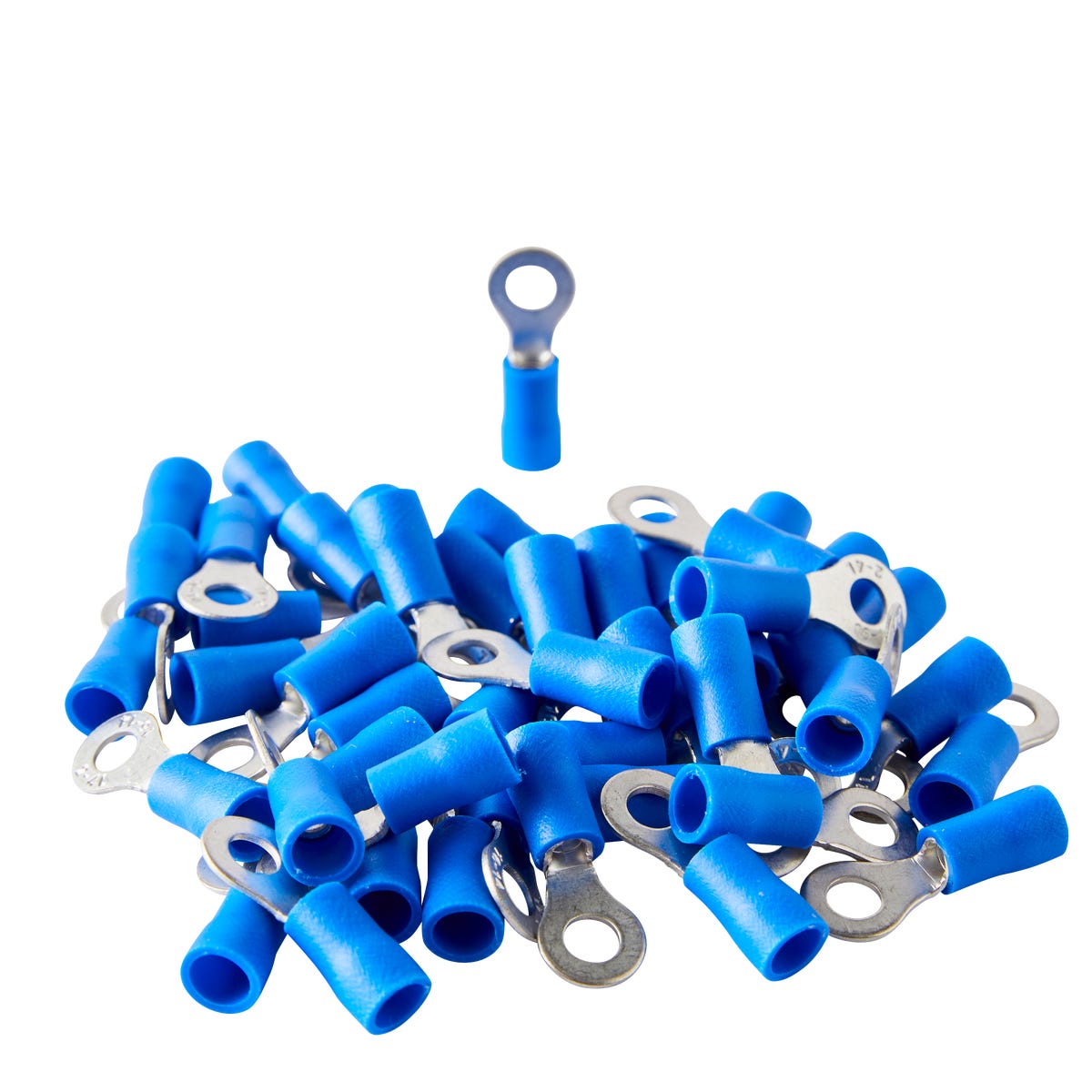 LEXMAN Końcówka przewodu oczkowa 1.5 - 2.5 mm M4 Niebieska 50szt.