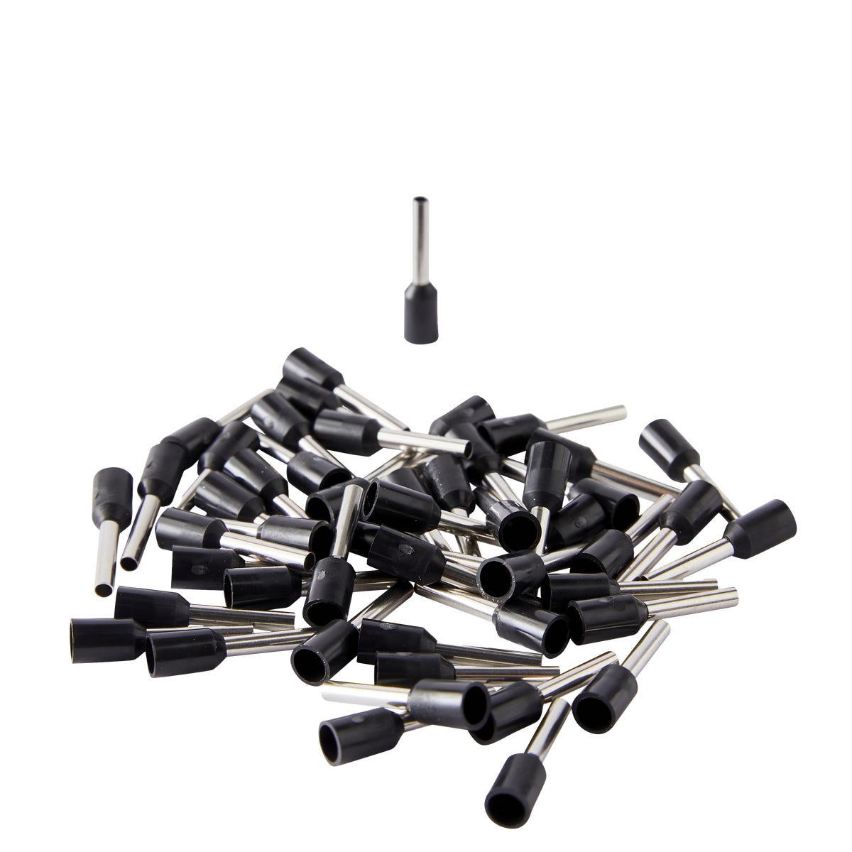 LEXMAN Tulejka izolacyjna Czarna 1.5mm 50szt.