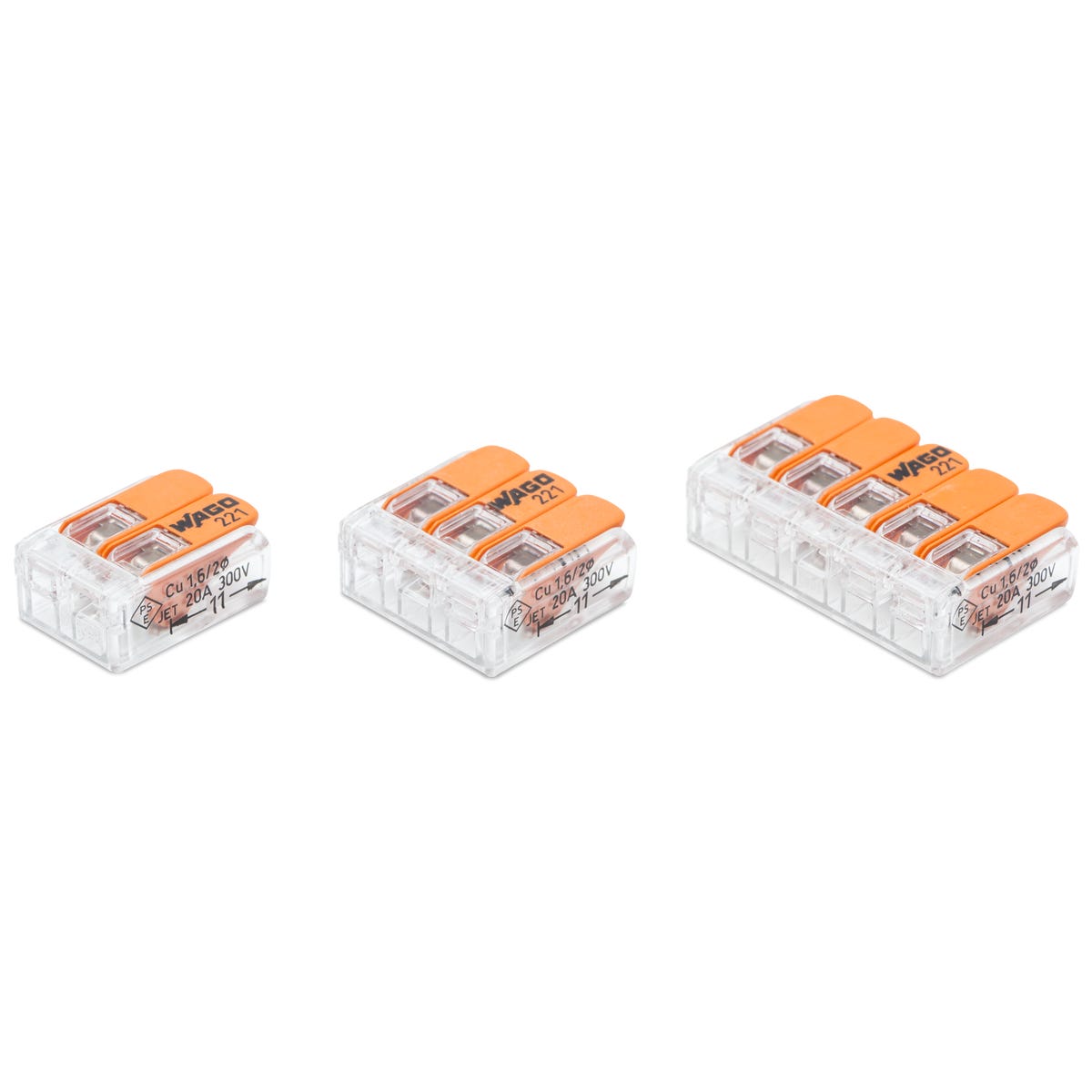 Zestaw szybkozłączy uniwersalnych 80 szt. WAGO