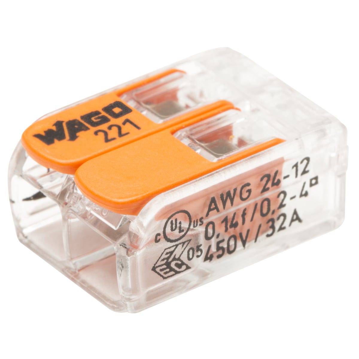 Złącze automatyczne szybkozłączka 2x0,2-4 mm 50 szt. WAGO