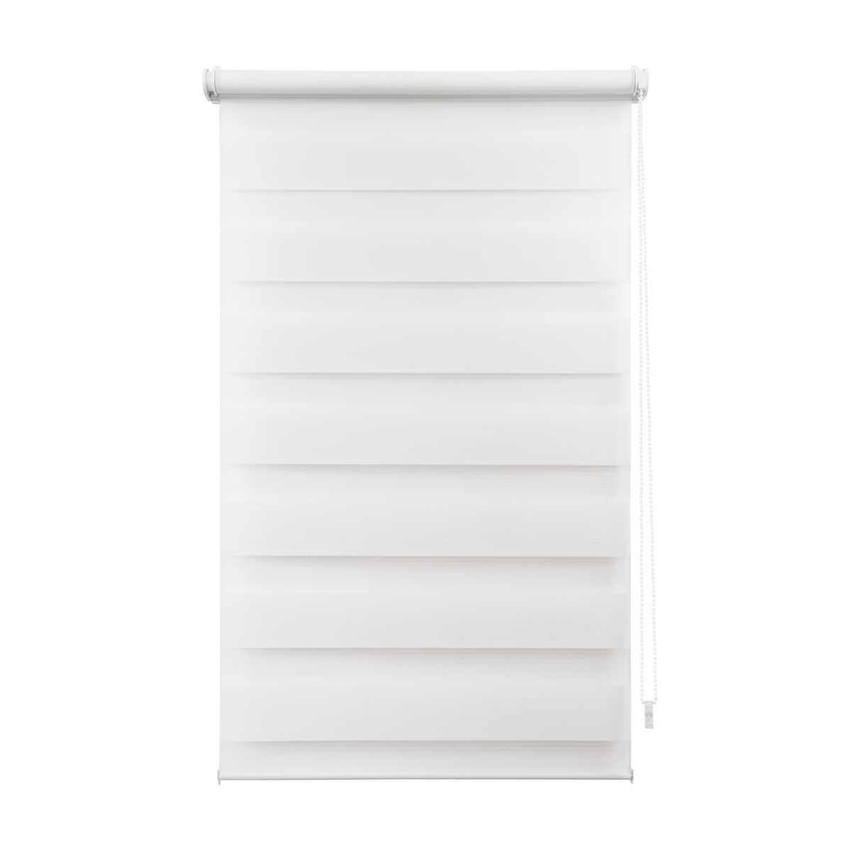 Roleta dzień noc Artemis White biała 101 x 160 cm Inspire