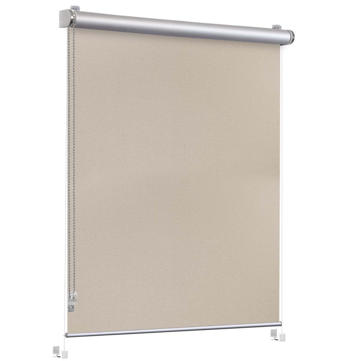Roleta zaciemniająca Venus Trench 41 x 160 cm beżowa termoizolacyjna Inspire