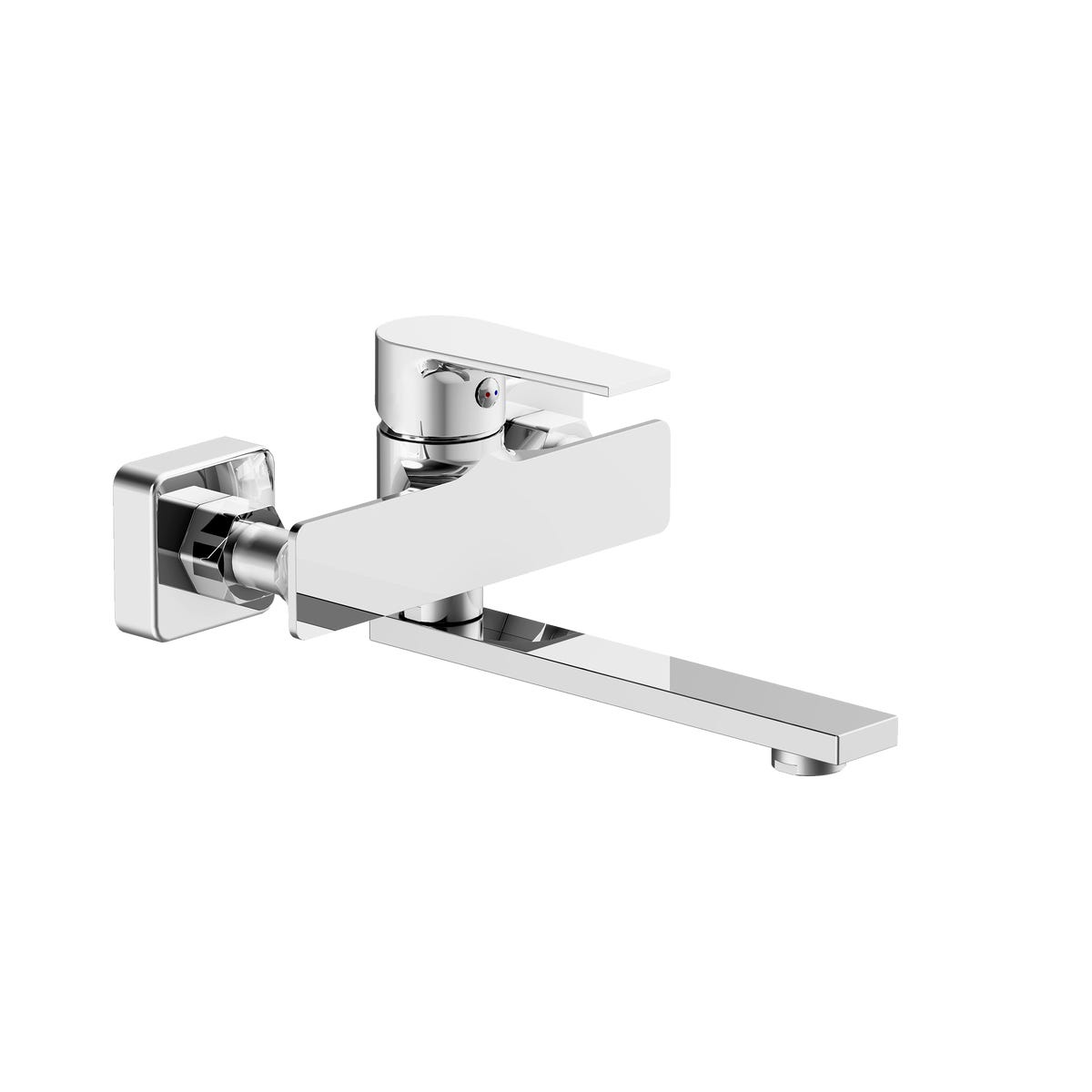 Sensea Bateria umywalkowa ścienna chrom 12 cm Alto