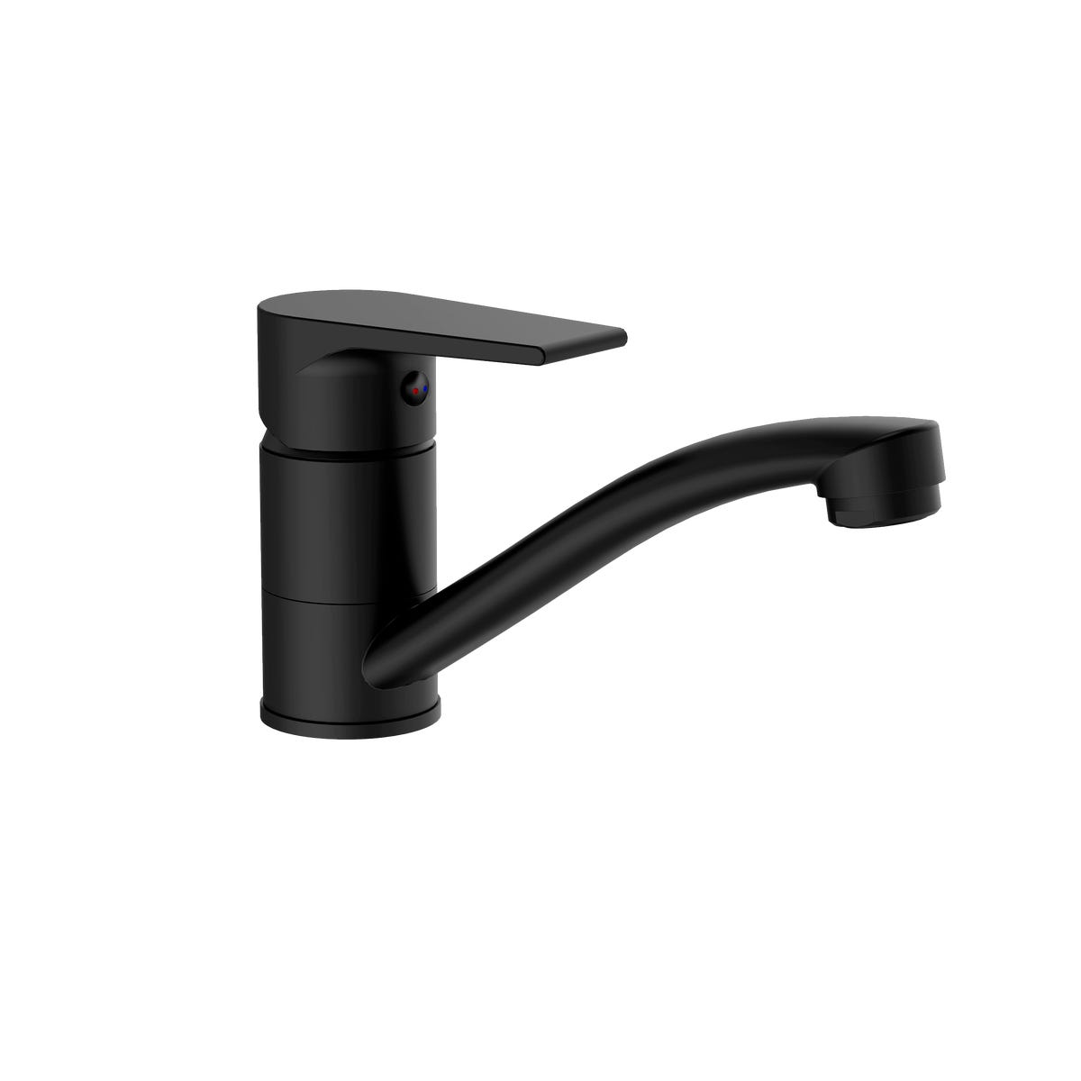 Sensea Bateria umywalkowa czarna 10 cm Alto