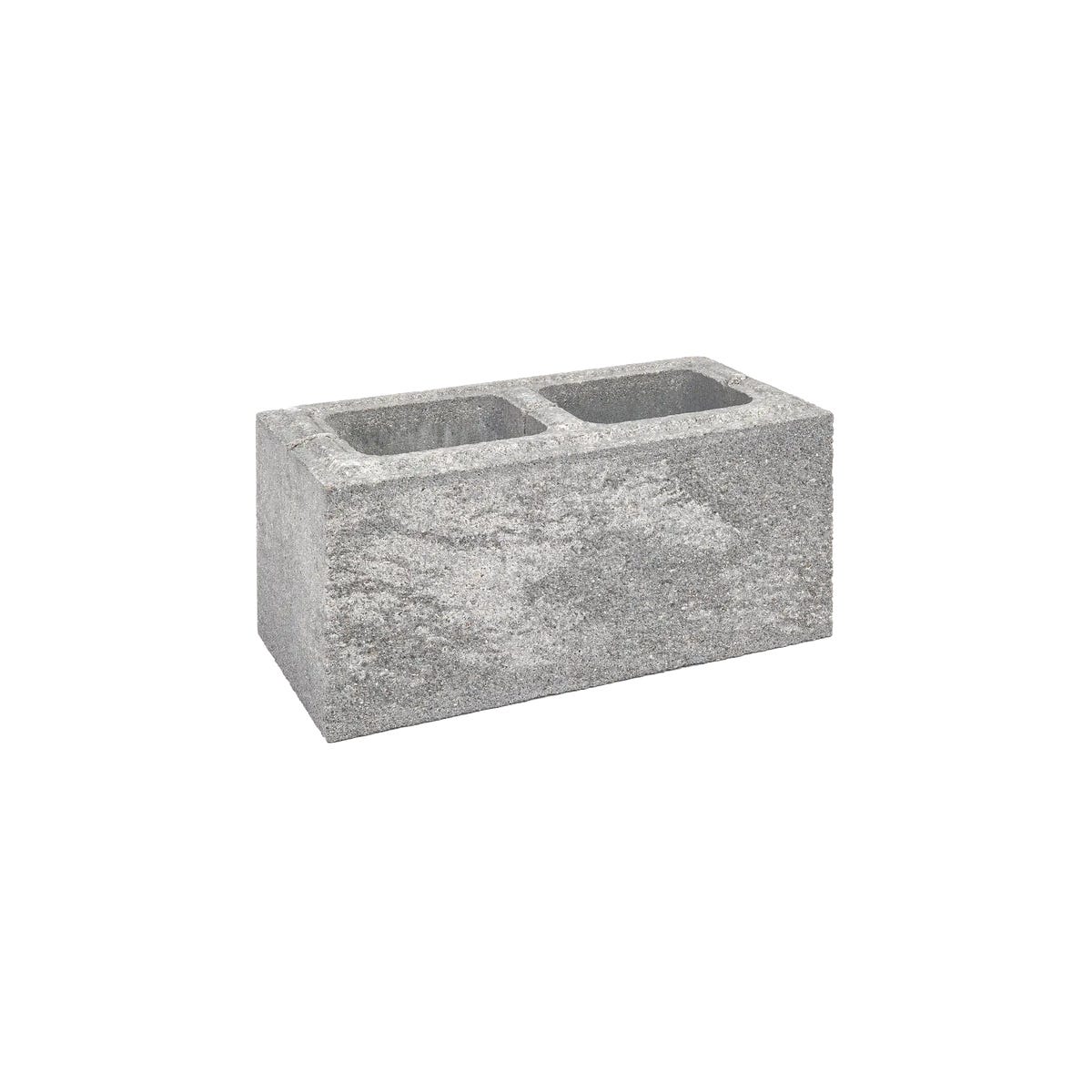 ZIEL-BRUK Bloczek słupkowy 40.4x20x20 cm kremowo-szary Shot