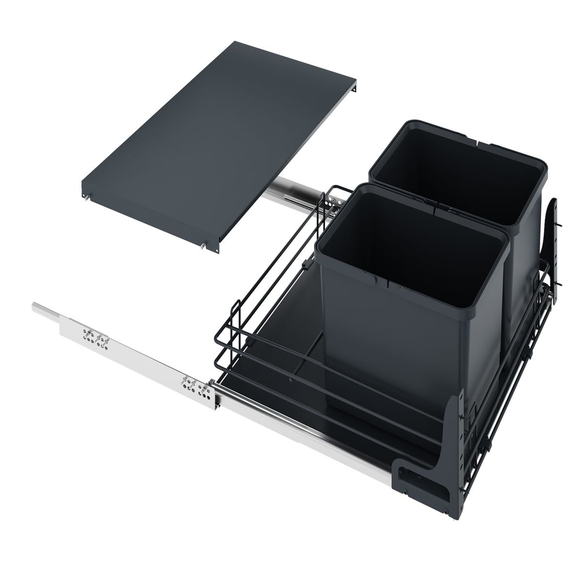 System koszy wysuwanych 60 cm Delinia iD