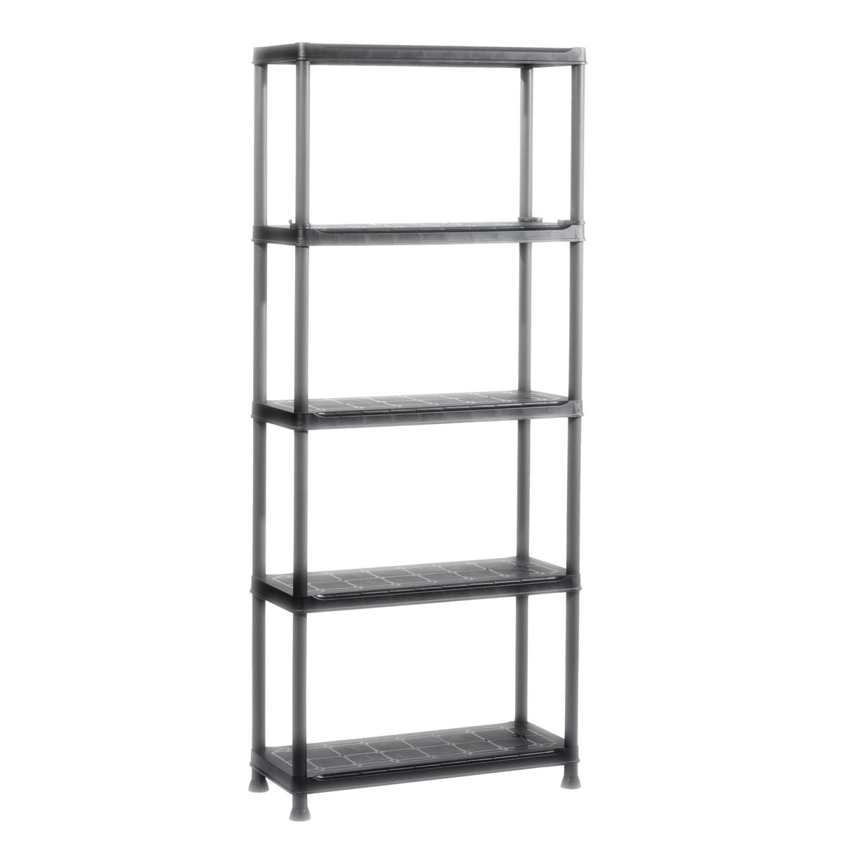 Regał plastikowy Plus 176 x 75 x 32 cm 30 kg Spaceo