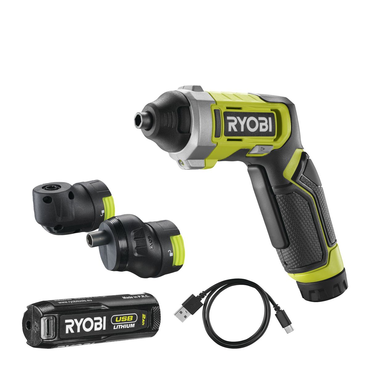 RYOBI Wkrętak akumulatorowy 4V 1x2Ah