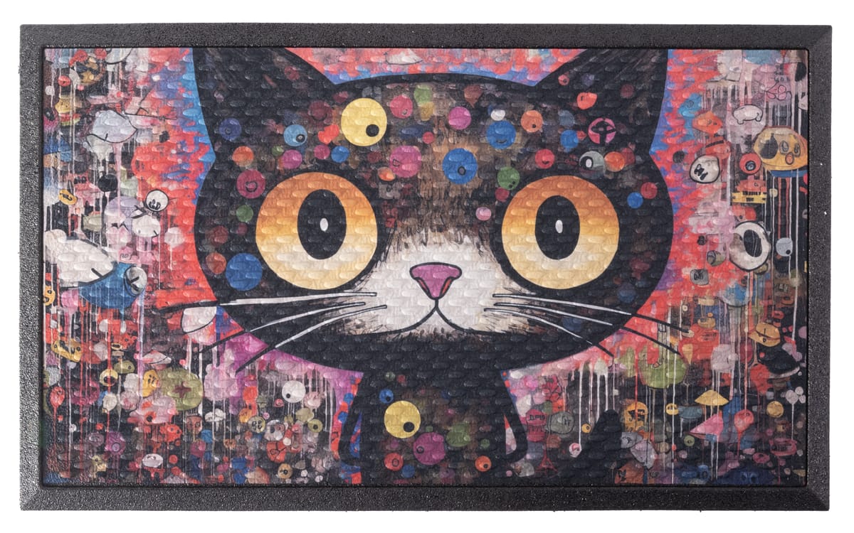 Wycieraczka wewnętrzna Kot 75 x 45 cm