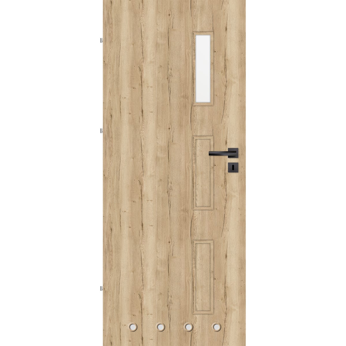 Nawadoor Drzwi wewnętrzne łazienkowe Mars dąb halifax 60 lewe