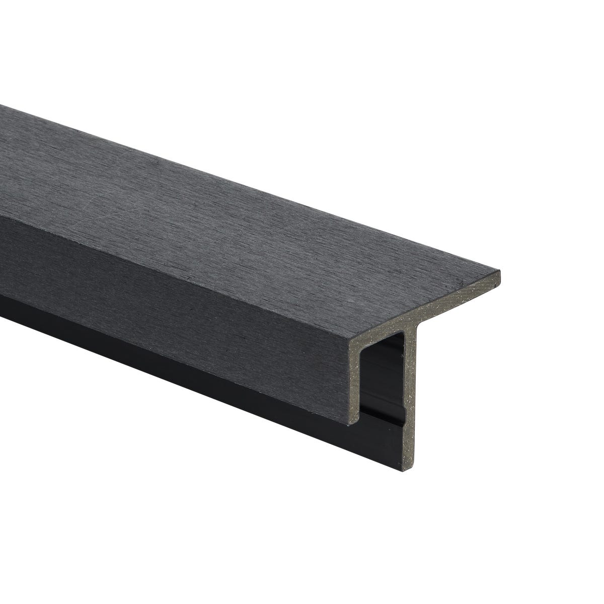 Profil końcowy do paneli i desek elewacyjnych grafit Max-Stone