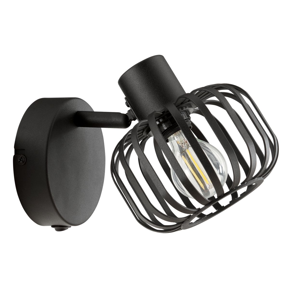 Reflektor Pecan czarny E14 Inspire