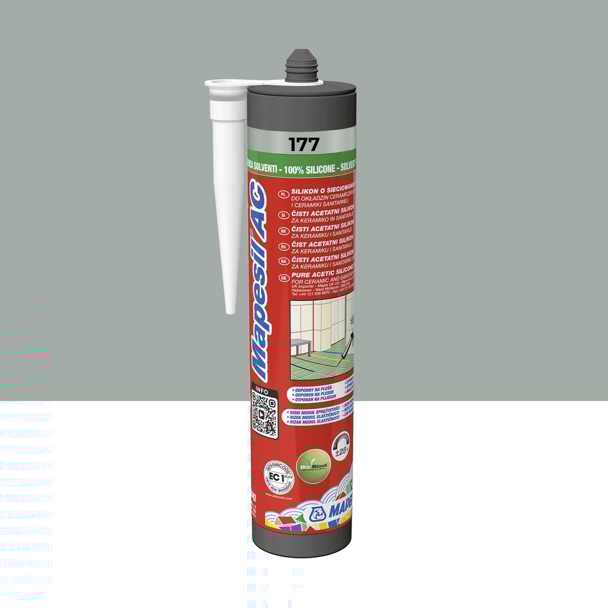 Silikon Mapesil AC 177 Szałwia 310 ml Mapei