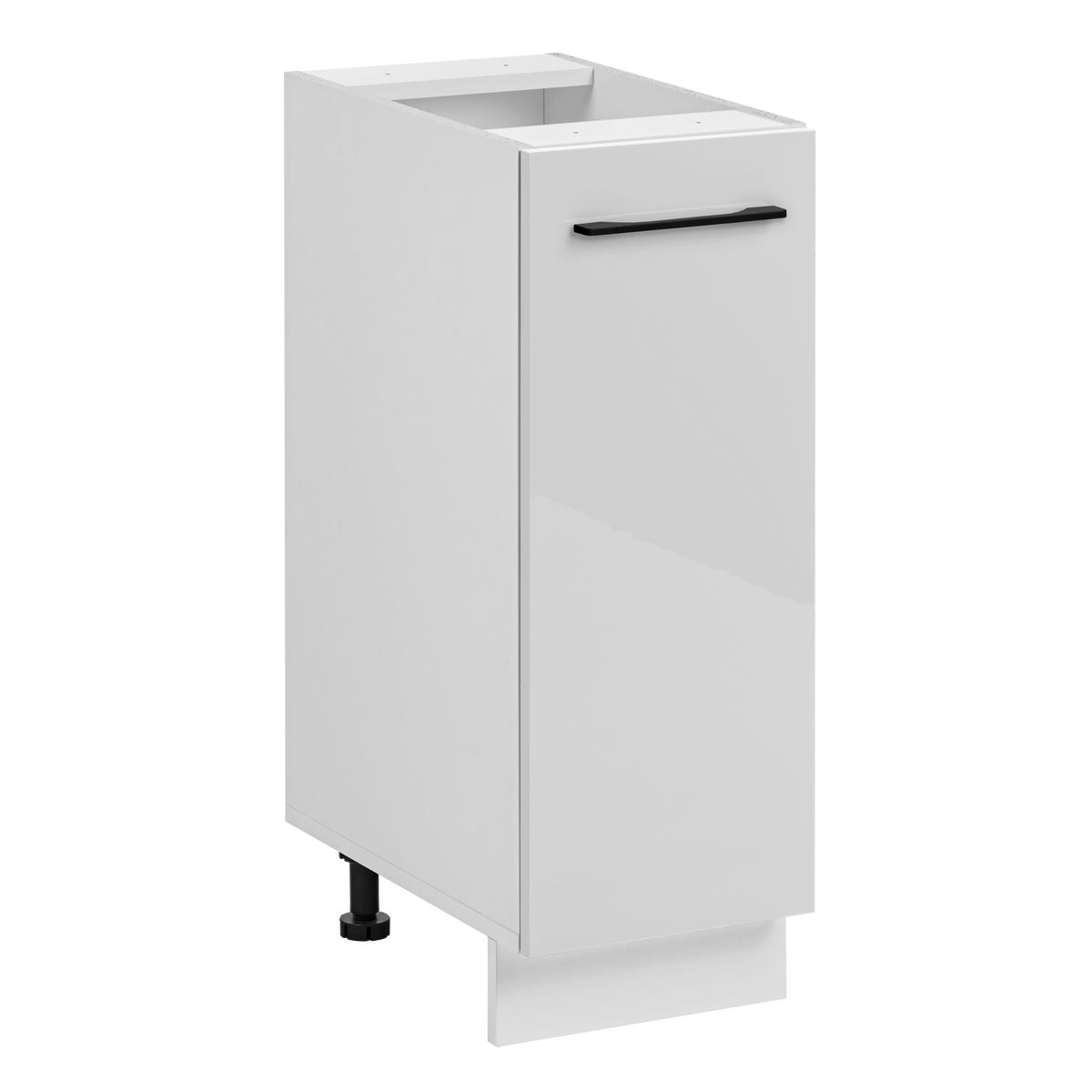 Szafka kuchenne stojąca Frida 30 cm kolor biały połysk