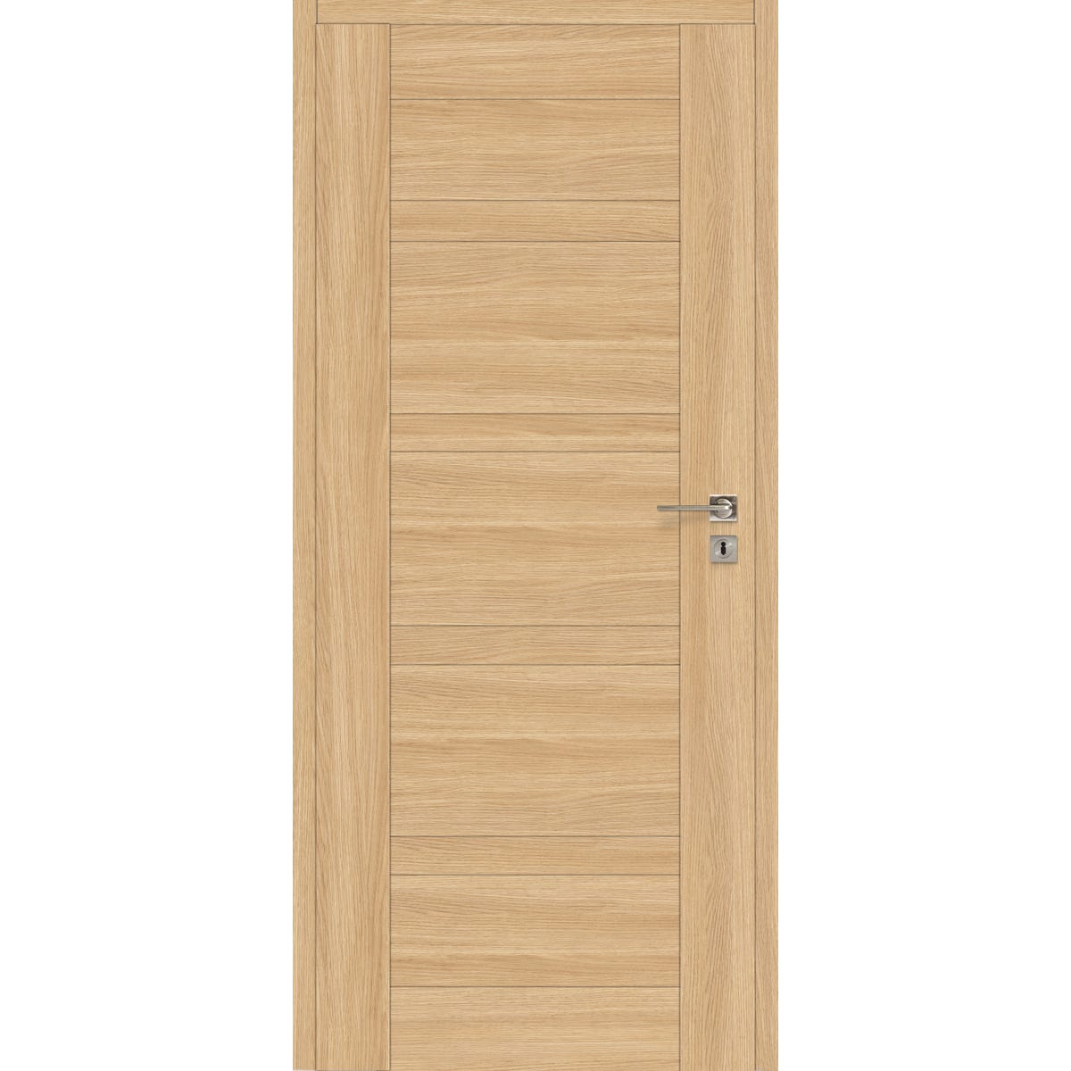 Artens Drzwi wewnętrzne bezprzylgowe pełne Parma dąb piaskowy 80 lewe