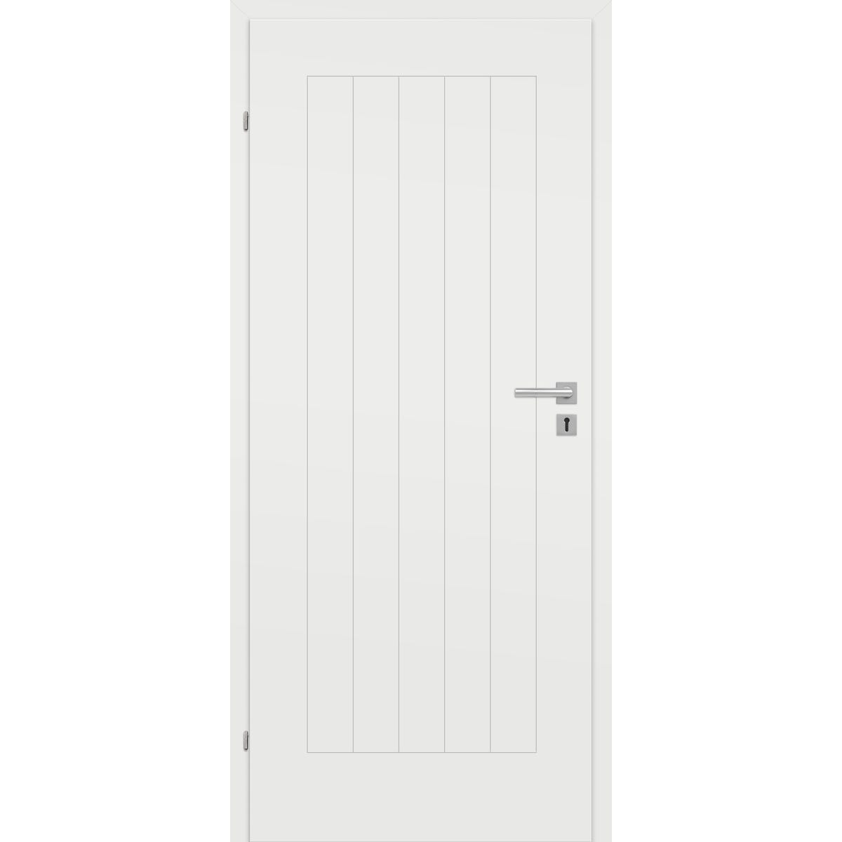 Drzwi wewnętrzne pełne Solin biały lakier 70 lewe Classen