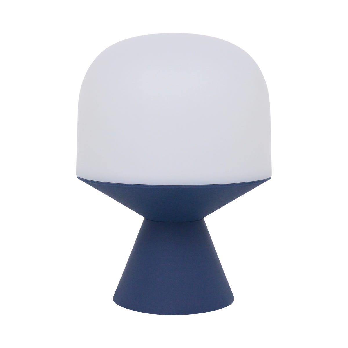 Lampa stołowa Tiga niebieska E14 LED Inspire