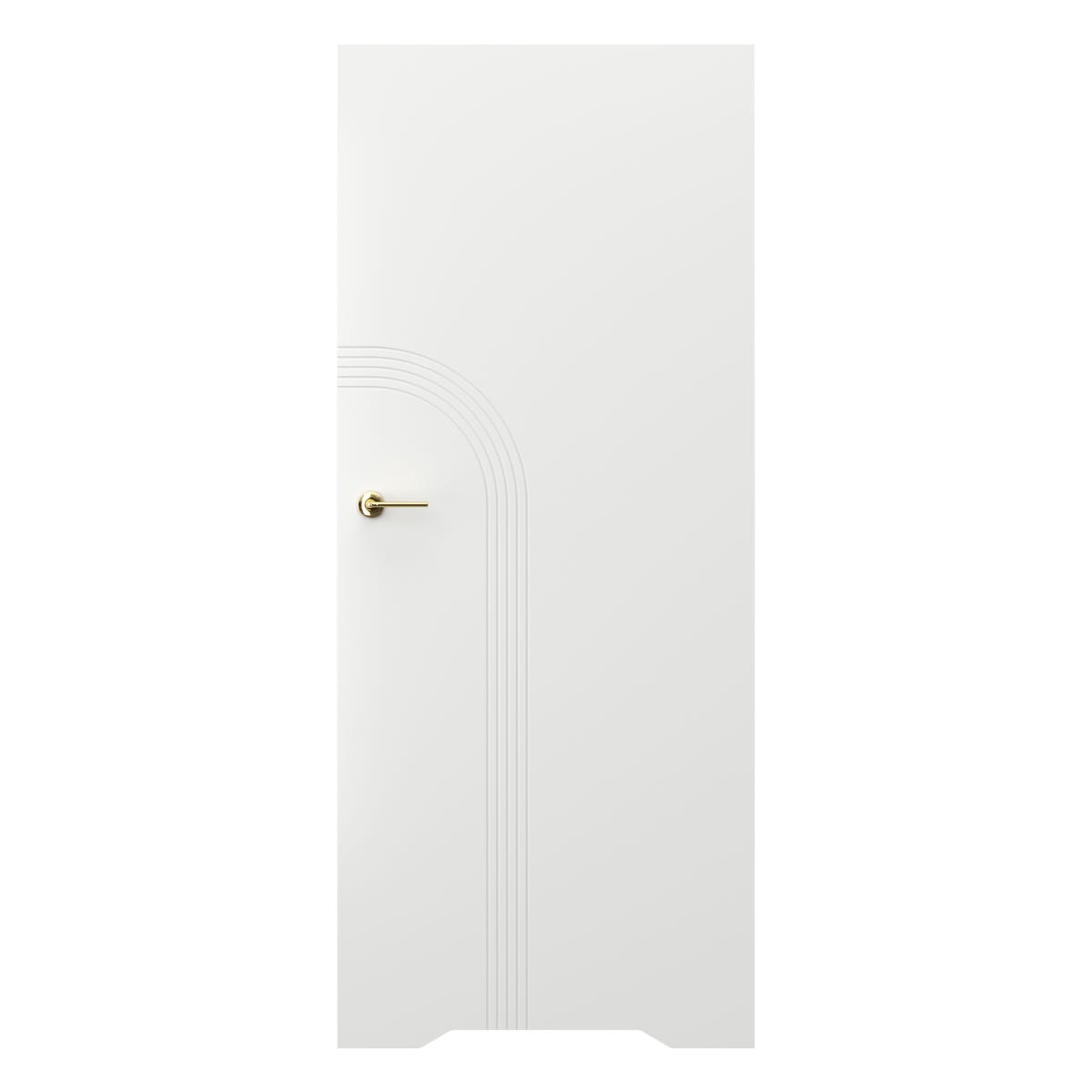 Porta Drzwi wewnętrzne pełne Trim E białe 90 prawe