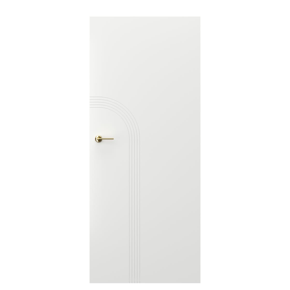 Porta Drzwi wewnętrzne pełne Trim E białe 80 prawe
