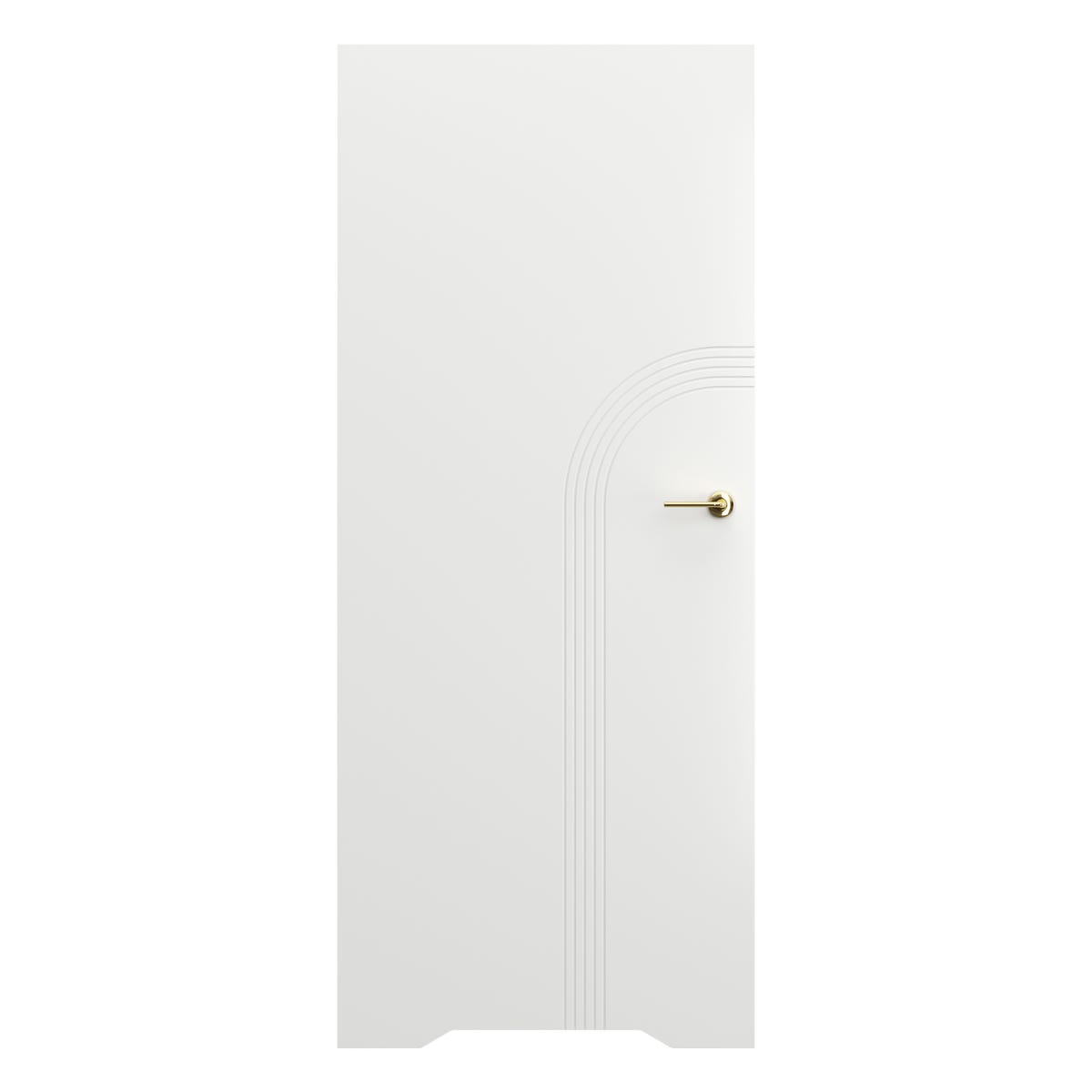 Porta Drzwi wewnętrzne pełne Trim E białe 70 lewe