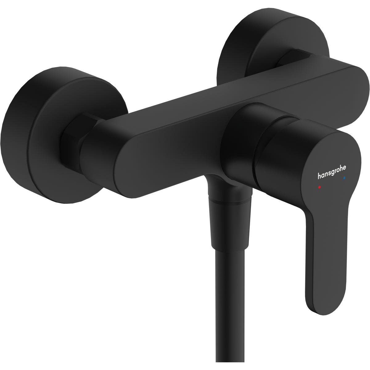 Bateria prysznicowa Czarna Stamis Hansgrohe