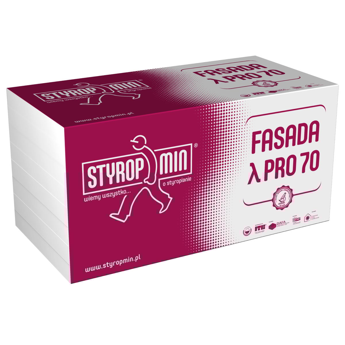 STYROPMIN Styropian Fasada EPS 70 038 100 mm 3 m2