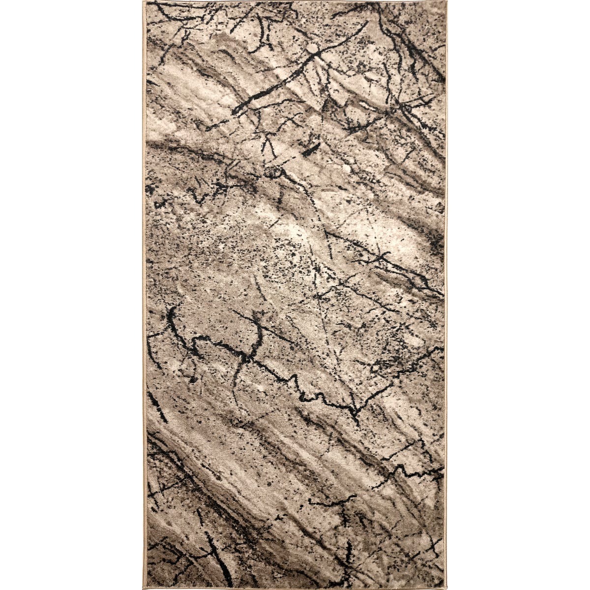 Dywan Aqua Marble beżowy 80 x 160 cm