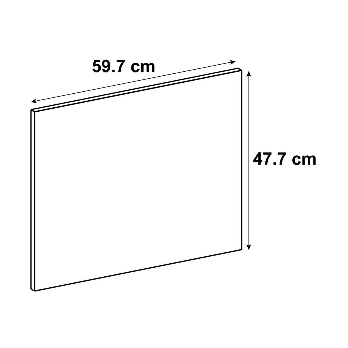 Front okapowy FL60/48 Tokyo szary połysk Delinia iD