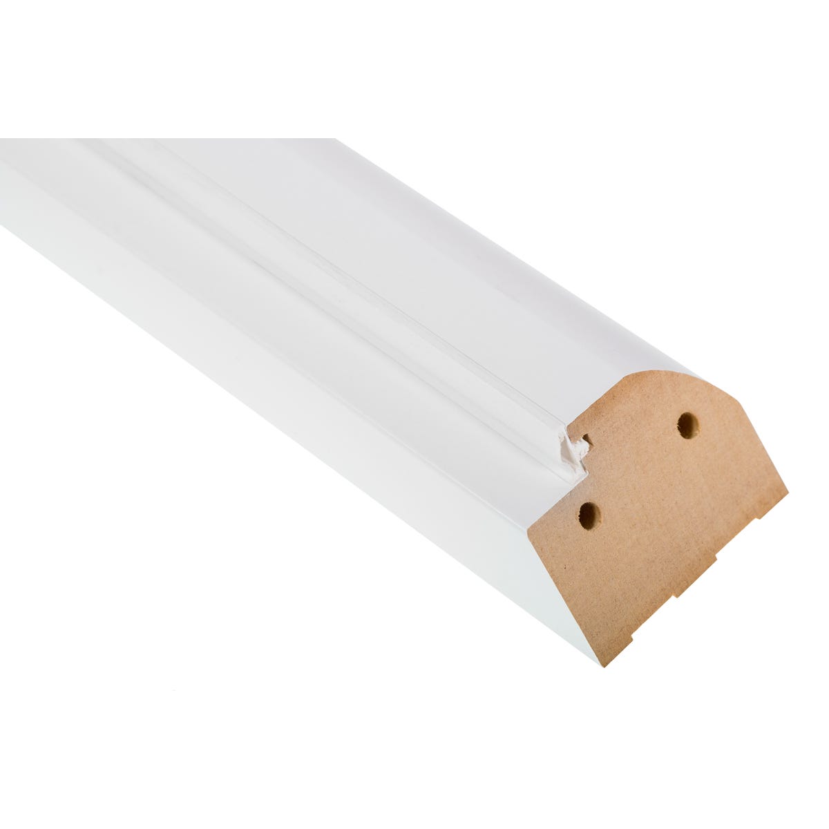 Belka górna 90 ościeżnicy stałej biała PP 90 mm