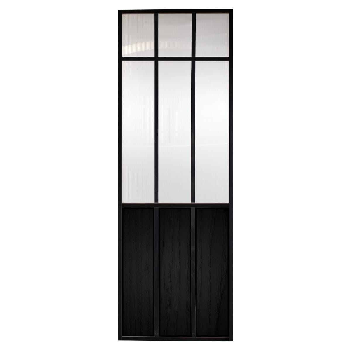 Przegroda Skadi 6S czarna 240x90x4 cm