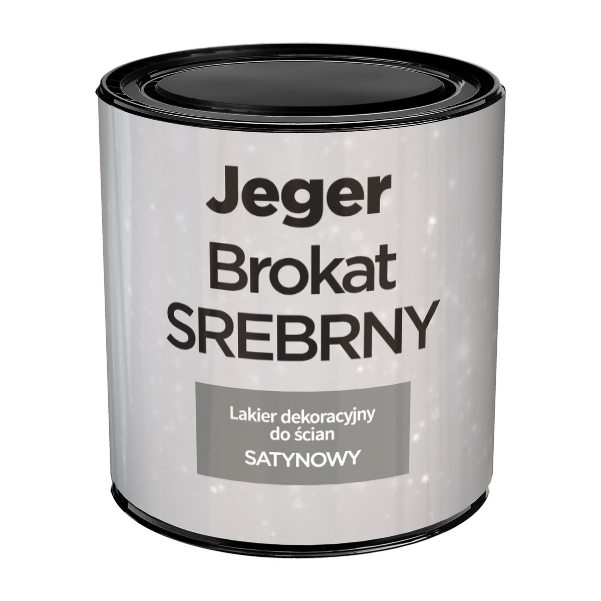 Brokat dekoracyjny srebrny 0.5 l Jeger