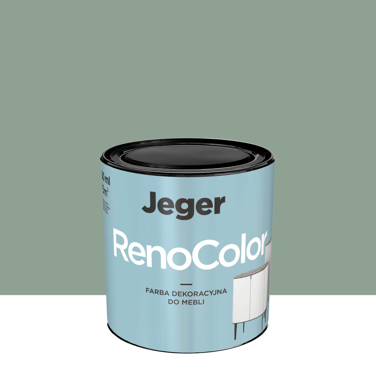 Farba do mebli RenoColor 0.45 l Szałwia Jeger