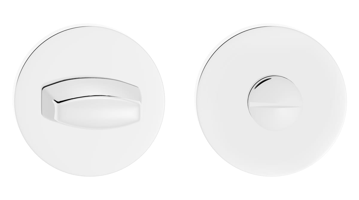 Rozeta podklamkowa do wc Arianna/Splash Chrom błyszczący Metal-Bud