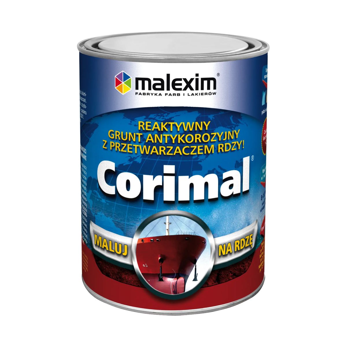 Grunt antykorozyjny Corimal szary 0.7 l Malexim
