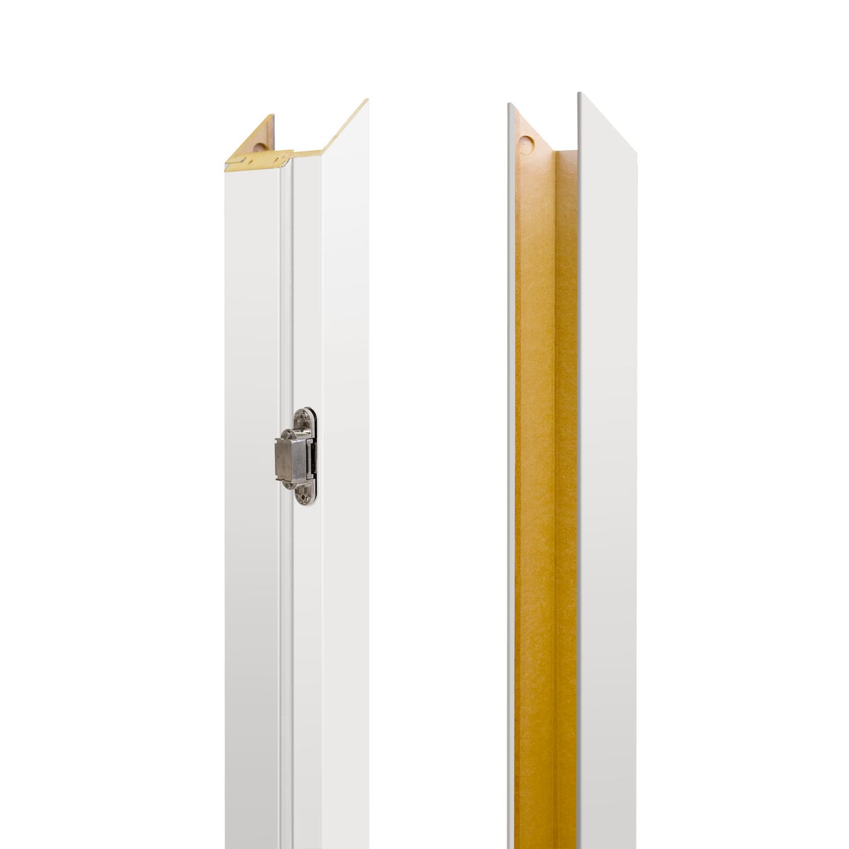 Baza prawa ościeżnicy regulowanej bezprzylgowej Mela biała zakres regulacji 235-255 mm