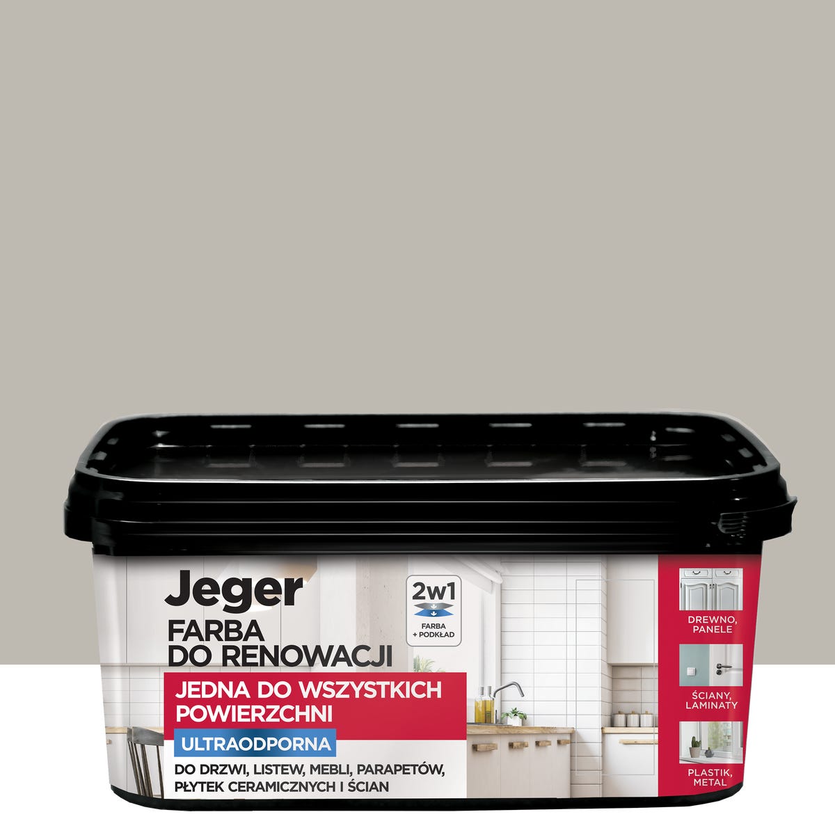 Farba do renowacji mebli 2 l księżycowy kamień Jeger
