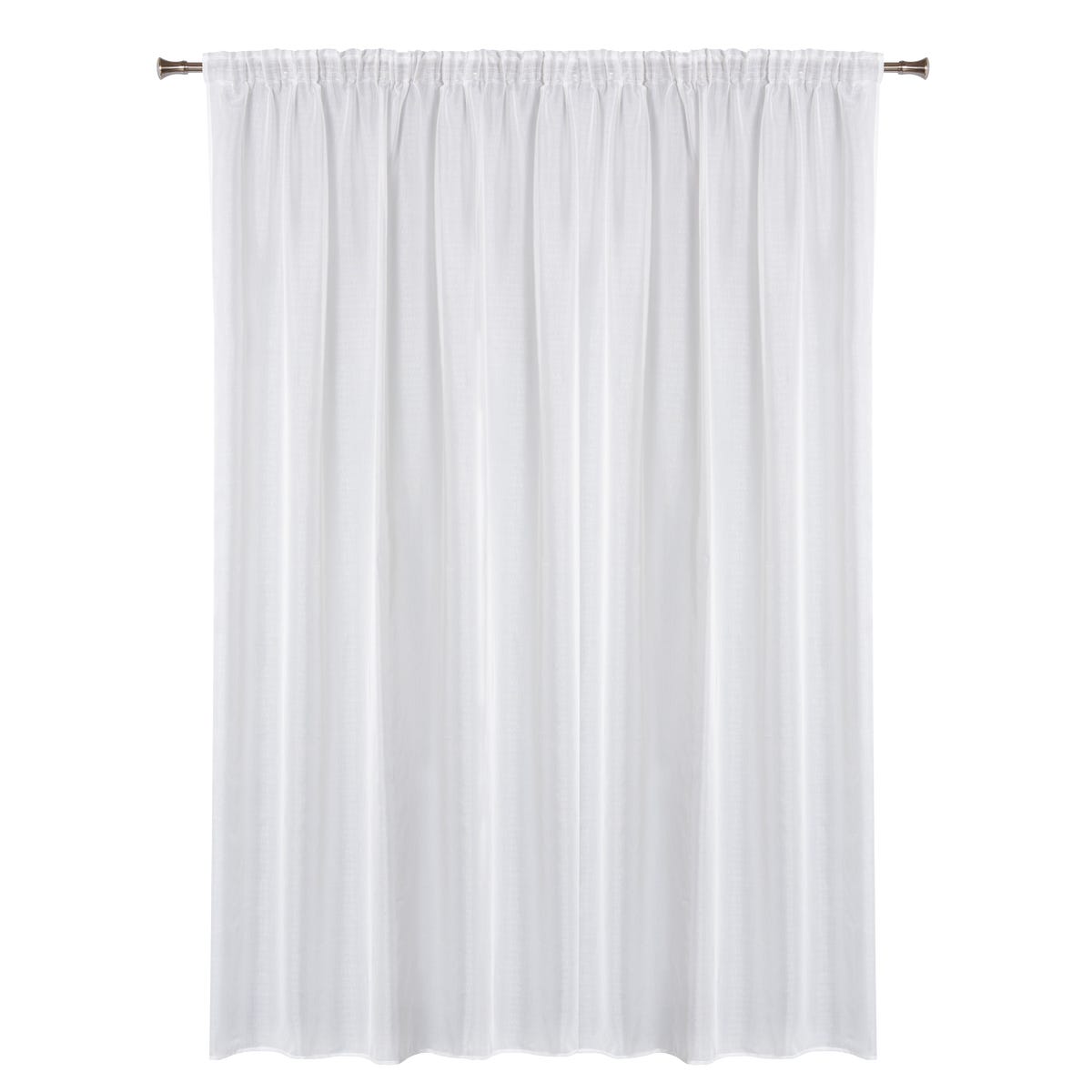 Firana na taśmie Elisa 290 x 300 cm biała