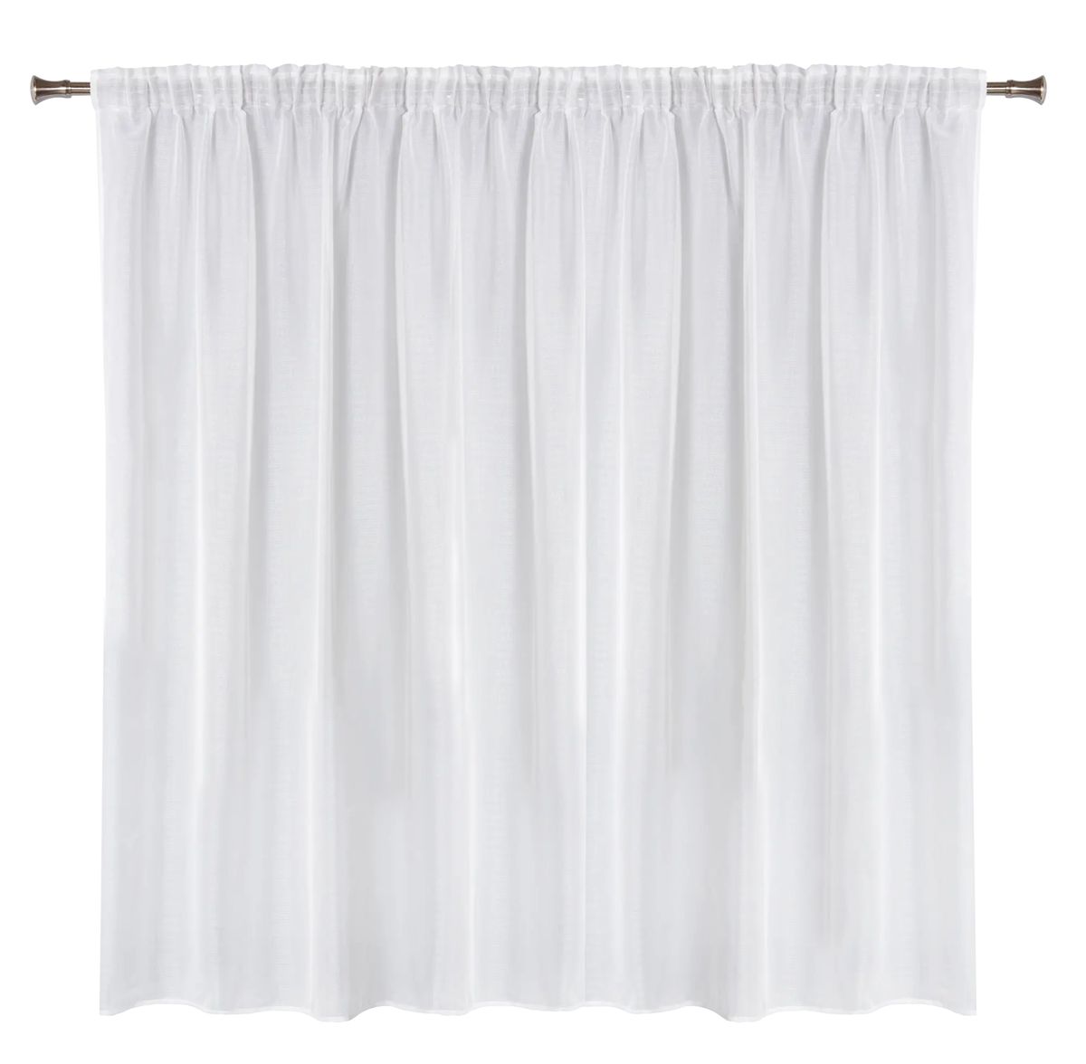 Firana na taśmie Elisa 290 x 160 cm biała