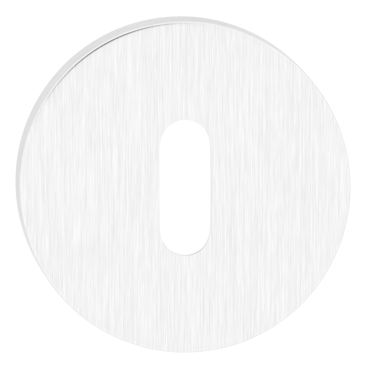 Rozeta podklamkowa na klucz Arianna/Splash chrom szczotkowany Metal-Bud