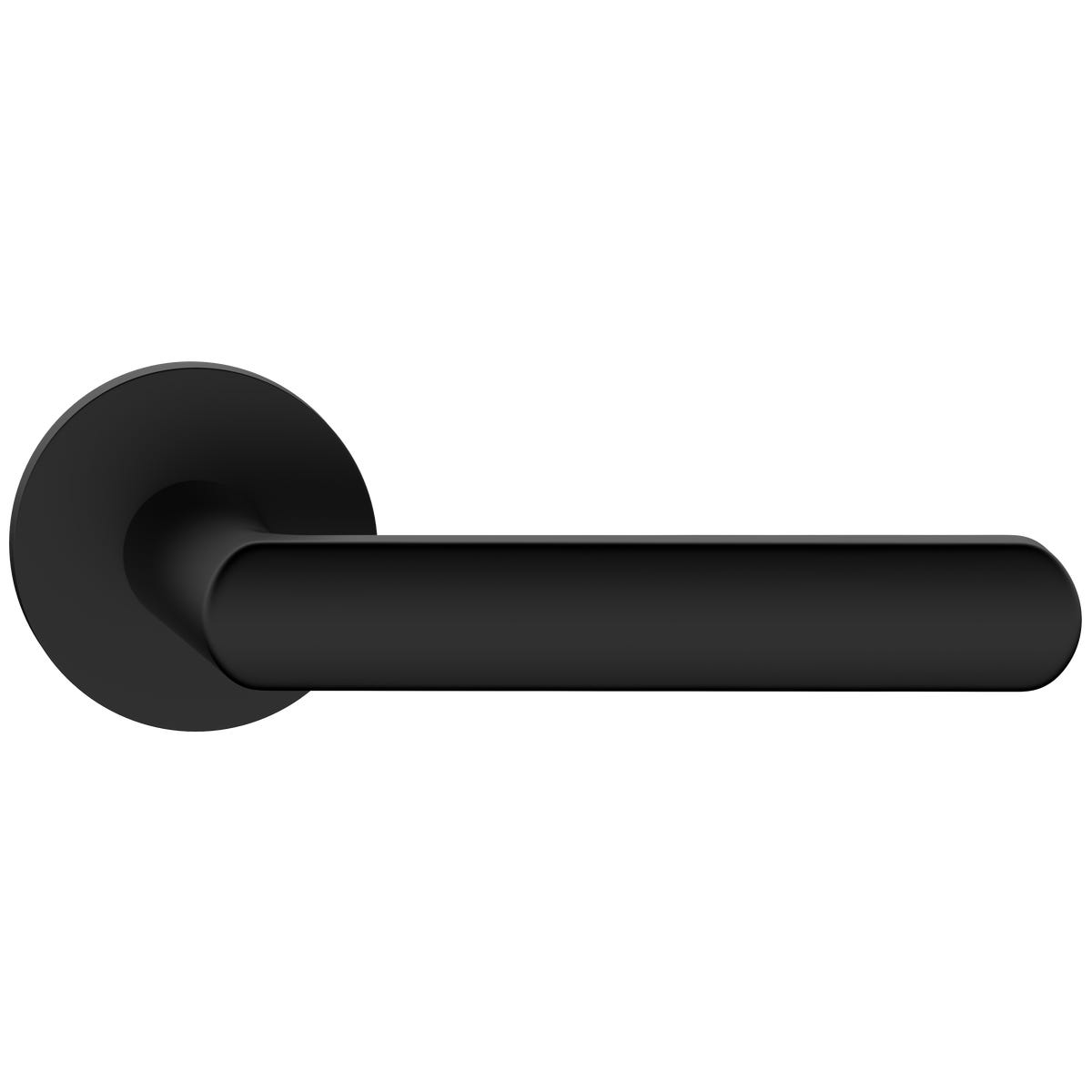 Klamka na rozecie Splash czarna Metal-Bud