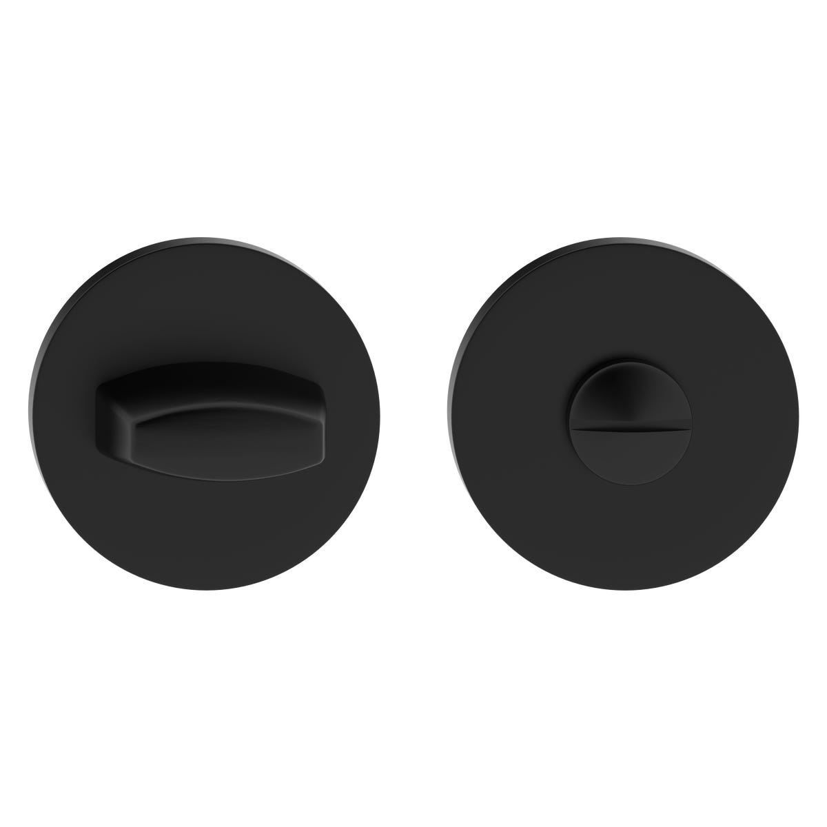 Rozeta podklamkowa do wc Arianna/Splash czarna Metal-Bud