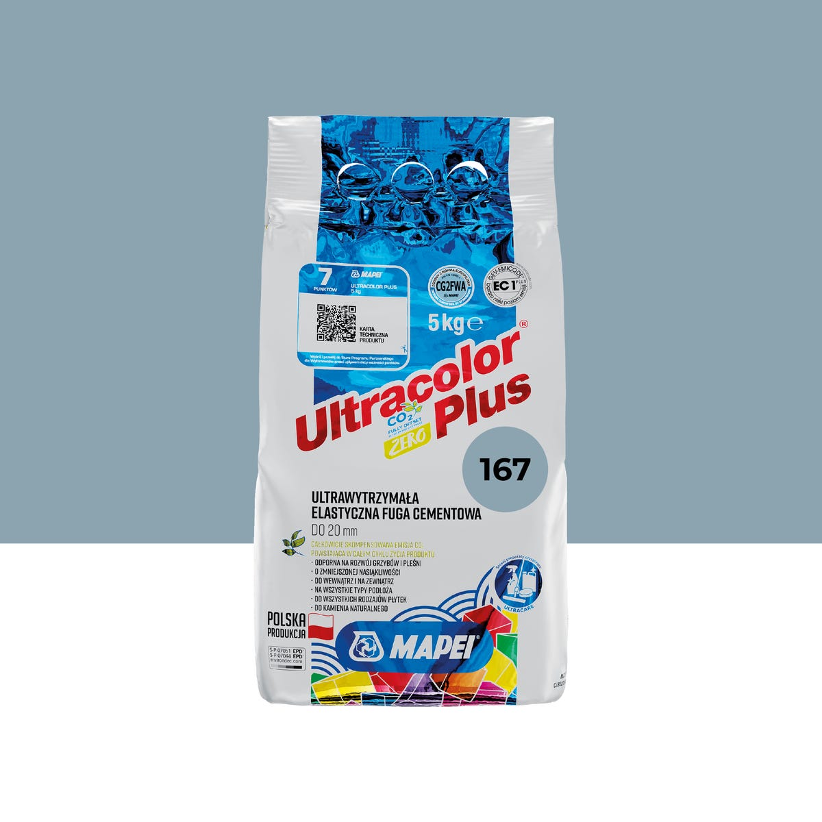 Fuga Ultracolor Plus Avio 167 5 kg. Mapei