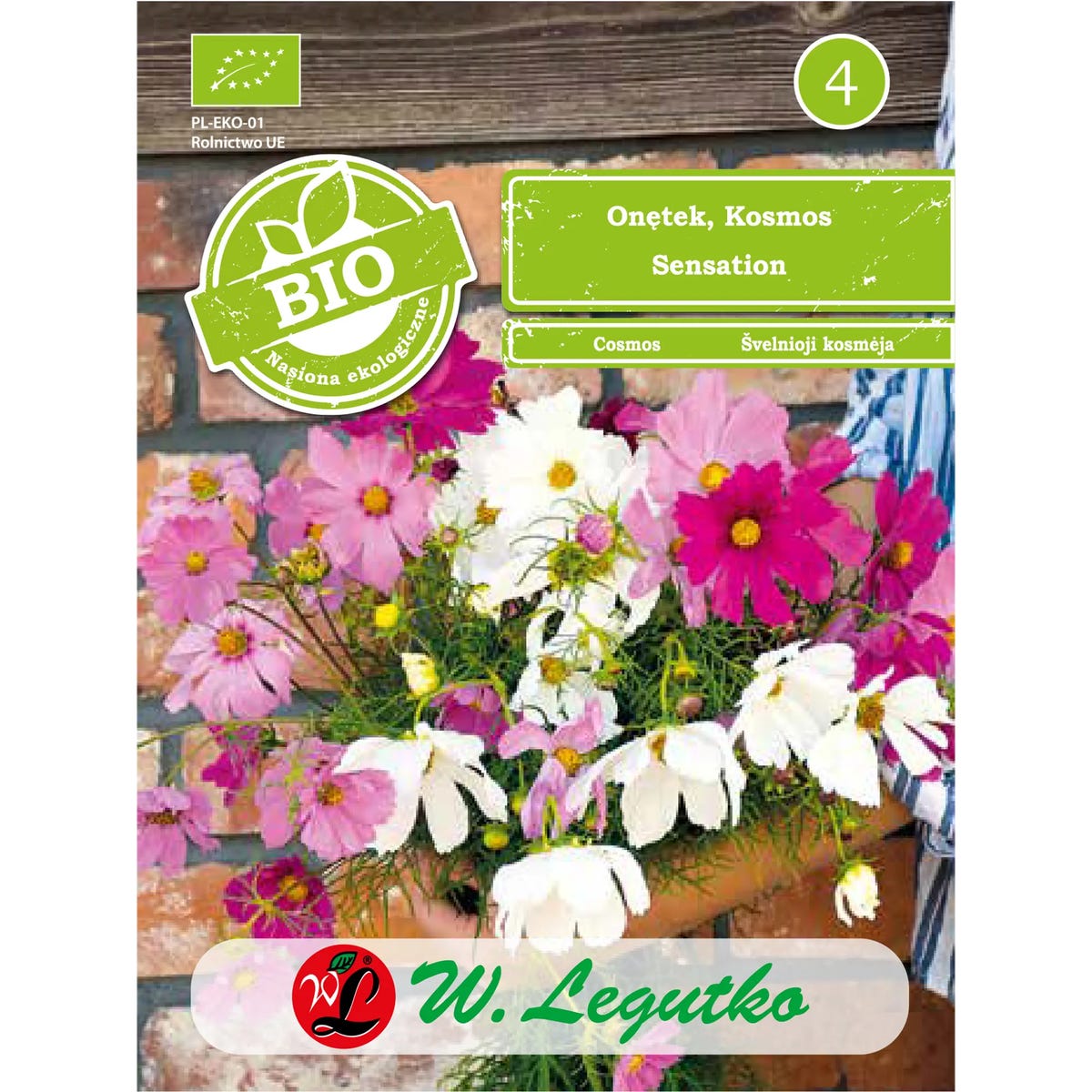 Onętek Kosmos Sensation mieszanka nasiona 1g W. Legutko