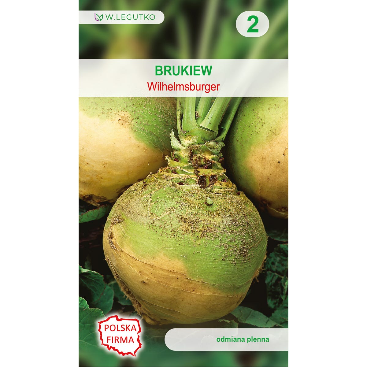 Brukiew Wilhelmsburger Sator Oto nasiona 10g W. Legutko