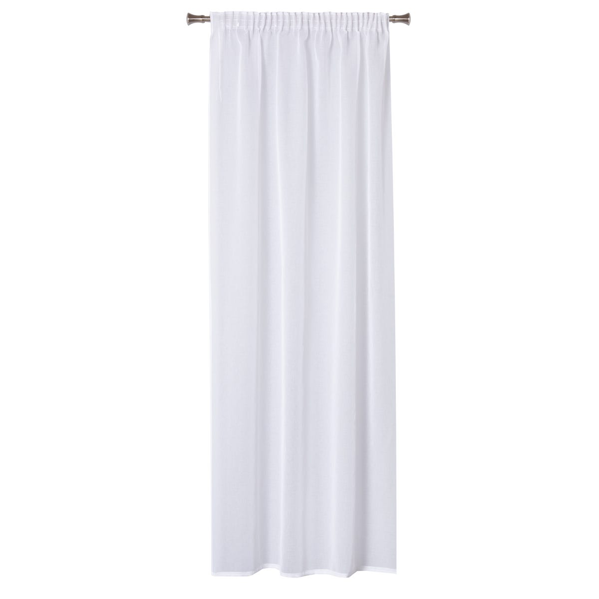 Firana na taśmie Mary 140 x 280 cm biała