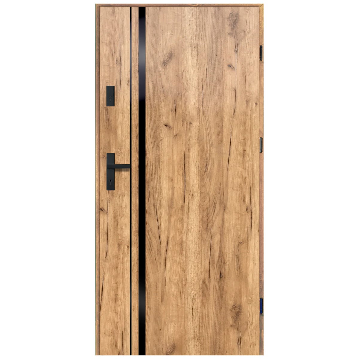 Drzwi zewnętrzne stalowe wejściowe Tanos 68 grandson 90 prawe OK Doors Tredline