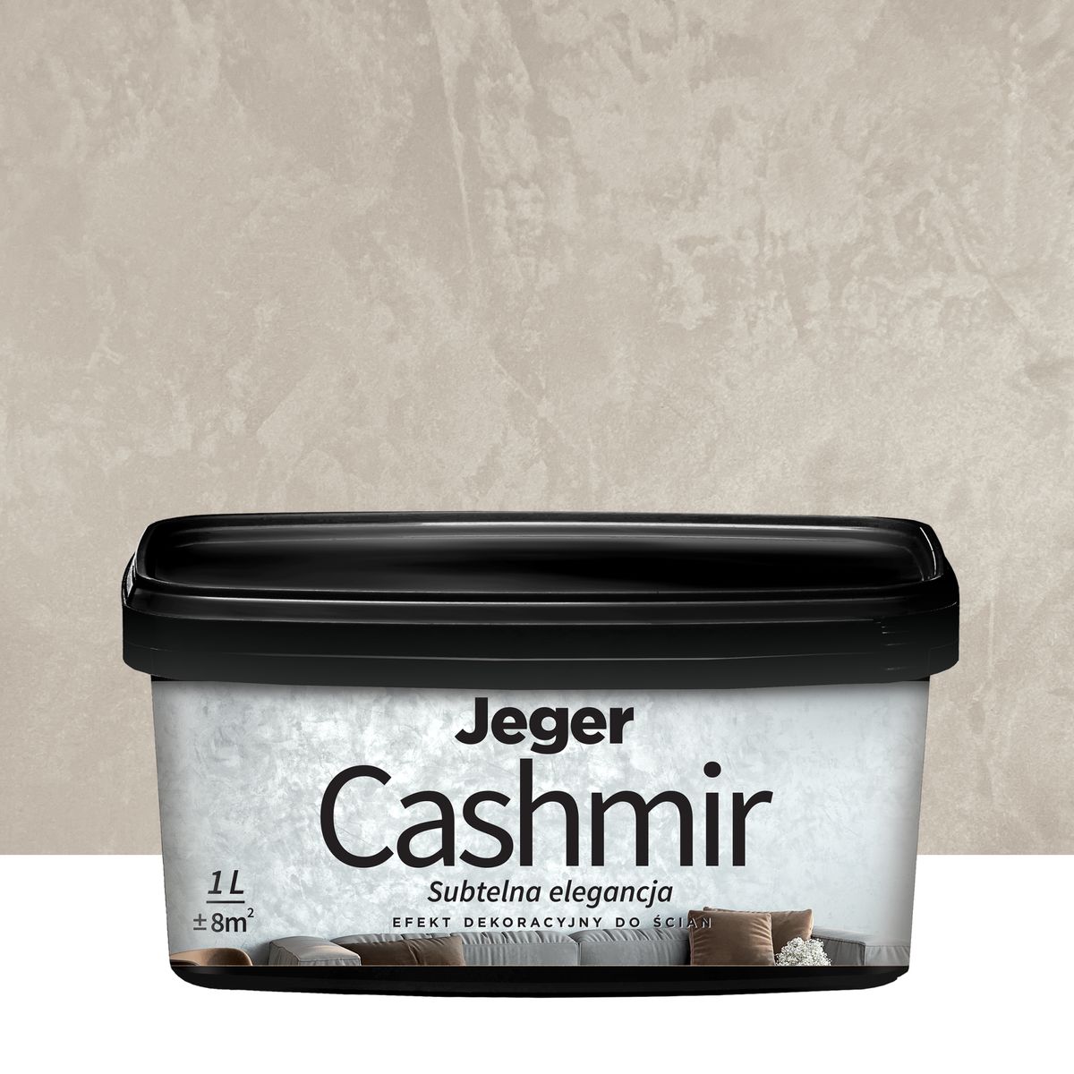 Farba dekoracyjna Cashmere Melton 1 l Jeger