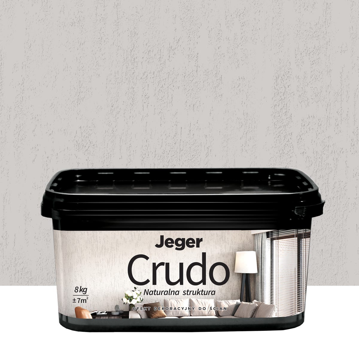 Efekt dekoracyjny Crudo Shell 8 kg Jeger
